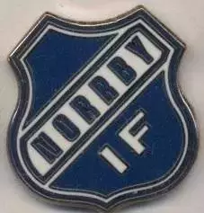 футбольний клуб Норбю (Швеція) ЕМАЛЬ /Norrby IF,Sweden football enamel pin badge
