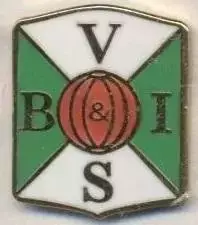 футбол.клуб Варберг (Швеція ЕМАЛЬ/Varbergs BoIS,Sweden football enamel pin badge
