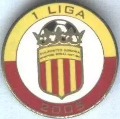 футбол.клуб Корона Кельце (Польща) важмет / Korona Kielce, Poland football badge