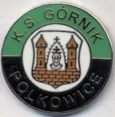 футбол.клуб Гурнік Польковіце (Польща ЕМАЛЬ/Gornik Polkowice,Poland football pin