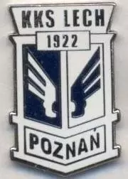 футбол.клуб Лєх Познань (Польща3 ЕМАЛЬ/WKP Lech Poznan,Poland football pin badge