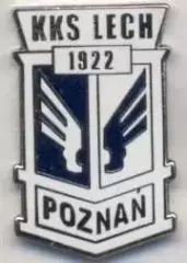 футбол.клуб Лєх Познань (Польща3 ЕМАЛЬ/WKP Lech Poznan,Poland football pin badge