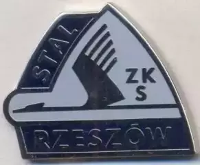 футбол.клуб Сталь Жешув (Польща) ЕМАЛЬ / Stal Rzeszow, Poland football pin badge