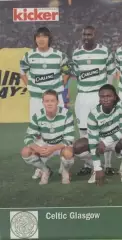 постер А4 футбол Селтік Глазго (Шотландія) 2006 /Celtic,Scotland football poster