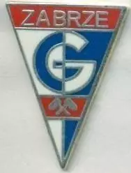 футбол.клуб Гурнік Забже (Польща)1 ЕМАЛЬ/Gornik Zabrze,Poland football pin badge