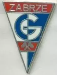 футбол.клуб Гурнік Забже (Польща)1 ЕМАЛЬ/Gornik Zabrze,Poland football pin badge