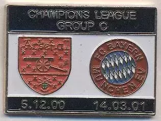 матч Арсенал/Arsenal Engl/Англ-Баварія/FC Bayern Ger/Німеч.2003 важмет match pin
