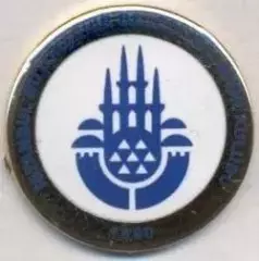 футбол.клуб Істанбул ББ (Туреччина) ЕМАЛЬ /Istanbul BB,Turkey football pin badge