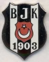 футбольний клуб Бешикташ (Туреччина) ЕМАЛЬ/Besiktas JK,Turkey football pin badge