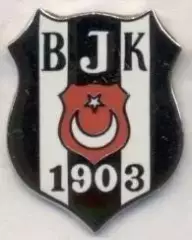 футбольний клуб Бешикташ (Туреччина) ЕМАЛЬ/Besiktas JK,Turkey football pin badge