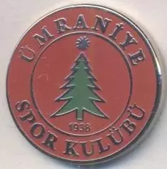 футбол.клуб Умранієспор (Туреччина)2 ЕМАЛЬ/Umraniye SK,Turkey football pin badge