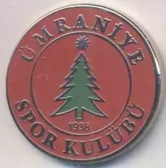 футбол.клуб Умранієспор (Туреччина)2 ЕМАЛЬ/Umraniye SK,Turkey football pin badge