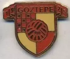 футбол.клуб Гьозтепе Ізмір (Туреч. ЕМАЛЬ/Goztepe Izmir,Turkey football pin badge