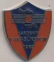 футбол.клуб Карабюкспор (Туреччина) ЕМАЛЬ / Karabuk SK,Turkey football pin badge