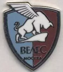 футбольний клуб Велес Мос. (Рос.) ЕМАЛЬ/Veles Mos.,Rus.football enamel pin badge