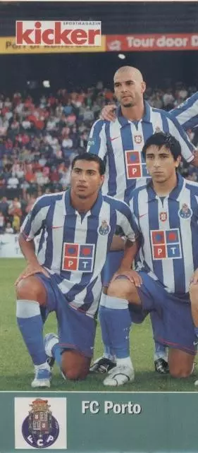 постер А4 футбол Порту (Португалія) 2007 / FC Porto, Portugal football poster