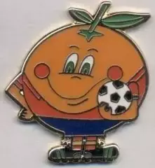 Чемп-т Світу ЧС-1982 талісман ЕМАЛЬ/World cup 1982 Spain mascot enamel pin badge