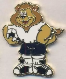 Чемп-т Європи ЧЄ-1996 (Англія) талісман 1 ЕМАЛЬ / Euro football mascot pin badge