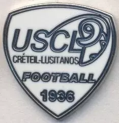 футбол.клуб Кретей (Франція)2 ЕМАЛЬ /Creteil-Lusitanos,France football pin badge