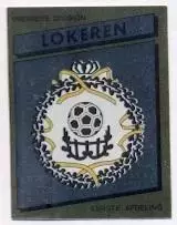 наклейка блиск.футбол Локерен (Бельгія/KSC Lokeren,Belgium football logo sticker