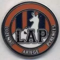 футбол.клуб Люзнак АП.(Франція ЕМАЛЬ/Luzenac Ariege Pyrenees,France football pin