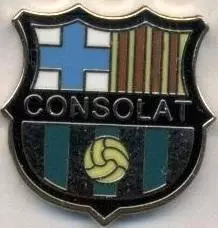 футбол.клуб Консола (Франція) ЕМАЛЬ / GS Consolat Marseille, France football pin