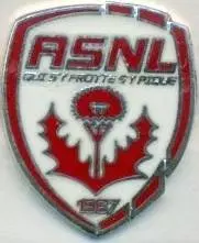 футбол.клуб Нансі (Франція)3 ЕМАЛЬ / AS Nancy-Lorraine,France football pin badge