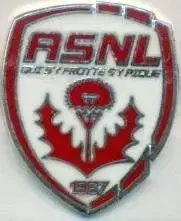 футбол.клуб Нансі (Франція)3 ЕМАЛЬ / AS Nancy-Lorraine,France football pin badge