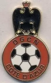 футбольний клуб Ніцца (Франція)2 ЕМАЛЬ/OGC Nice,France football enamel pin badge