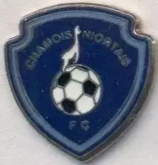 футбол.клуб Ніор (Франція)1 ЕМАЛЬ /Chamois Niortais FC,France football pin badge