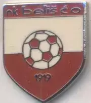 футбол.клуб Беліще (Хорватія) ЕМАЛЬ/NK Belisce,Croatia football enamel pin badge