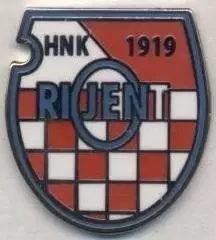 футбол.клуб Орієнт Рієка (Хорватія) ЕМАЛЬ / Orijent Rijeka, Croatia football pin