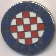 футбольний клуб Хайдук Спліт (Хорватія)3 ЕМАЛЬ/Hajduk Split,Croatia football pin