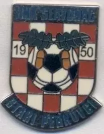 футбол.клуб Славонац Хорватія ЕМАЛЬ/Slavonac Stari Perkovci,Croatia football pin