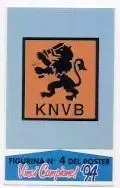 наклейка футбол.федерація Нідерланди / Netherlands football federation sticker