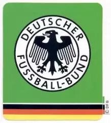 наклейка футбол.федерація Німеччина /FR Germany football federation logo sticker