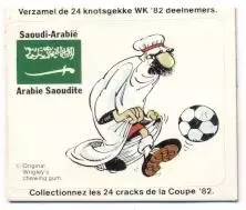 наклейка футбол.зб. Сауд.Аравія 1982/Saudi Arabia football national team sticker