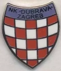 футбол.клуб Дубрава Загреб (Хорватія) ЕМАЛЬ /Dubrava Zagreb,Croatia football pin