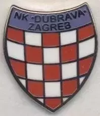 футбол.клуб Дубрава Загреб (Хорватія) ЕМАЛЬ /Dubrava Zagreb,Croatia football pin