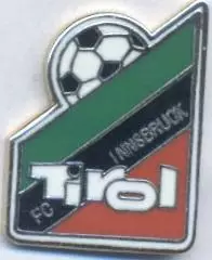 футбол.клуб Тіроль (Австрія) ЕМАЛЬ/FC Tirol Innsbruck,Austria football pin badge