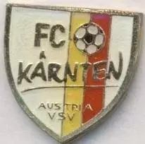 футбол.клуб Кернтен Клагенфурт (Австрія важмет/FC Karnten,Austria football badge