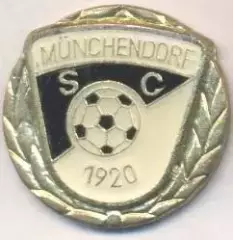 футбол.клуб Мюнхендорф (Австрія)2 важмет / SC Munchendorf, Austria football pin