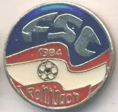 футбольний клуб Рорбах (Австрія)2 важмет / FSC Rohrbach,Austria football badge