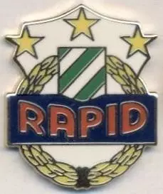 футбол.клуб Рапід Відень (Австрія ЕМАЛЬ/SK Rapid Wien,Austria football pin badge