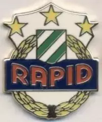 футбол.клуб Рапід Відень (Австрія ЕМАЛЬ/SK Rapid Wien,Austria football pin badge
