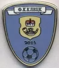 футбол.клуб Клецк (Білорусь) ЕМАЛЬ / FC Kletsk,Belarus football enamel pin badge