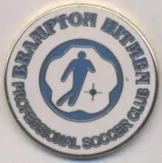 футбол.клуб Брамптон Хітмен (Канада) ЕМАЛЬ/Brampton Hitmen PSC,Canada soccer pin