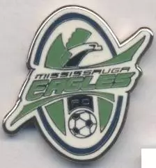 футбол.клуб Міссіссога (Канада) ЕМАЛЬ/Mississauga Eagles,Canada soccer pin badge