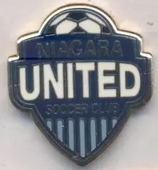 футбол.клуб Ніагара Юнайтед (Канада ЕМАЛЬ/Niagara United,Canada soccer pin badge