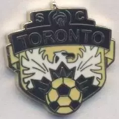 футбол.клуб СК Торонто (Канада) ЕМАЛЬ /SC Toronto,Canada soccer enamel pin badge